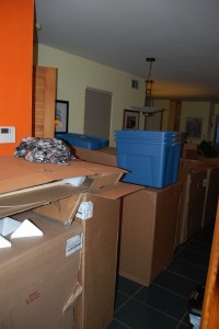 View from the bedroom door. Good morning!