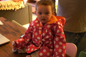 First time wearing a slicker