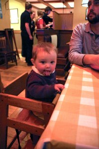 First high chair experience