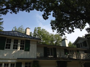 Two of the 11 (gasp) chimneys.