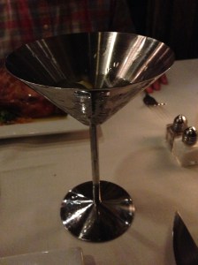 A refreshing Sapphire martini.